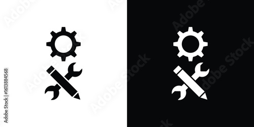 Customized icon. graphic design vector symbols pack