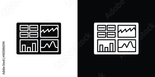 Admin panel icon. graphic design vector symbols pack