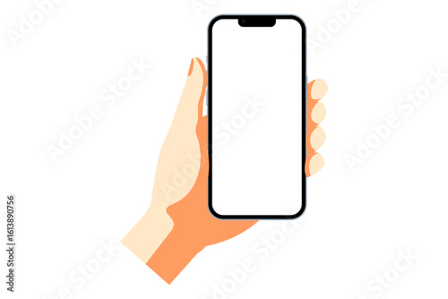 スマホを持つ手