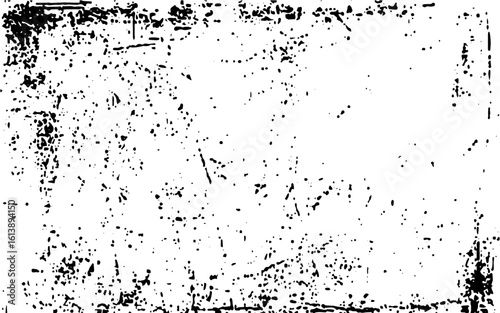 Urban grunge texture vector with distressed grain and dust overlay. Grainy grunge urban background with dust overlay texture vector  