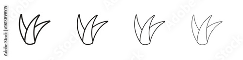 Aloe vera icon