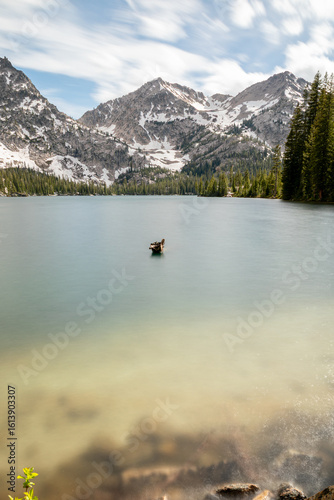 Toxaway Lake in the Sawtooth Mountains of Idaho.