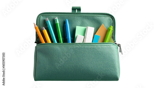 Green Pen Case Full