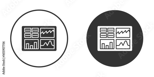Admin panel icon. sign designs. solid pictogram