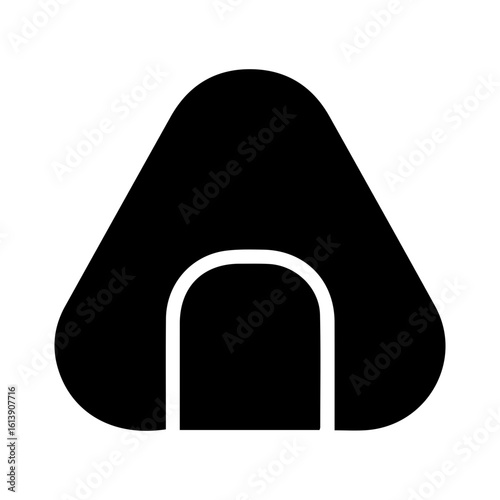onigiri glyph icon