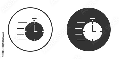 Instant icon. sign designs. solid pictogram