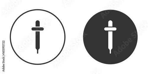 Color picker icon. sign designs. solid pictogram