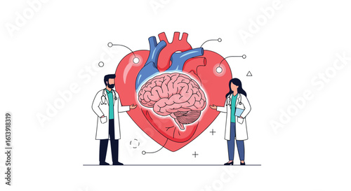 Understanding the complex interplay between human heart health and brain function a detailed examination