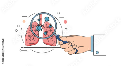 Investigating lung health and respiratory disease through medical examination and diagnostic imaging techniques