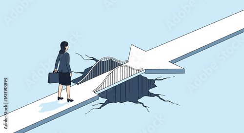 Navigating business challenges overcoming obstacles bridging gaps towards future success