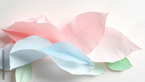 abstract pink flower