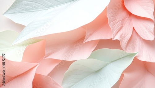 pink and white silk