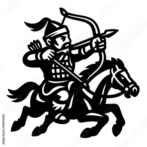 Guerrero Mongol Vector