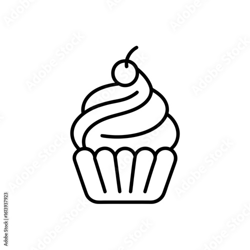bakery shop icons  pink and cream tones  sweet sty