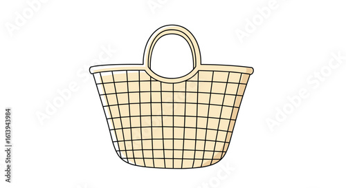 Stylish woven straw tote bag for beach shopping and everyday use a versatile accessory for summer adventures