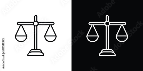 Balance scale icon
