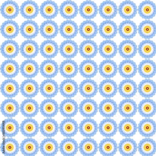 Antique floral fabric with flowers pattern useful for textures and background.