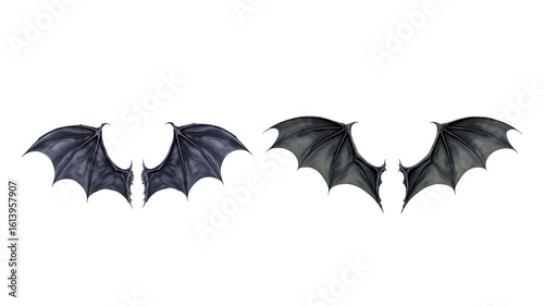 Bat wings on transparent background png