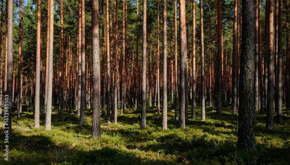 Fototapeta premium trees in the forest