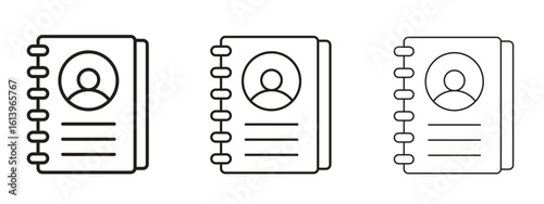 Address book icon