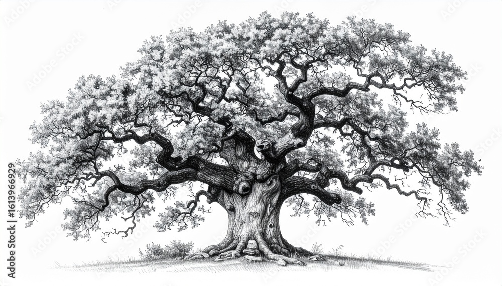 Obraz premium tree silhouette vector