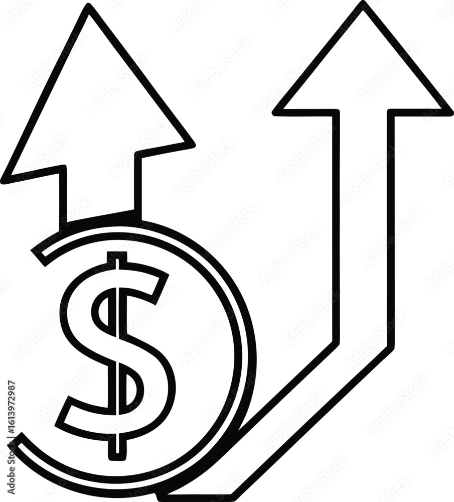 Business and finance silhouette isolated on transparent background Business and finance silhouette isolated on transparent background