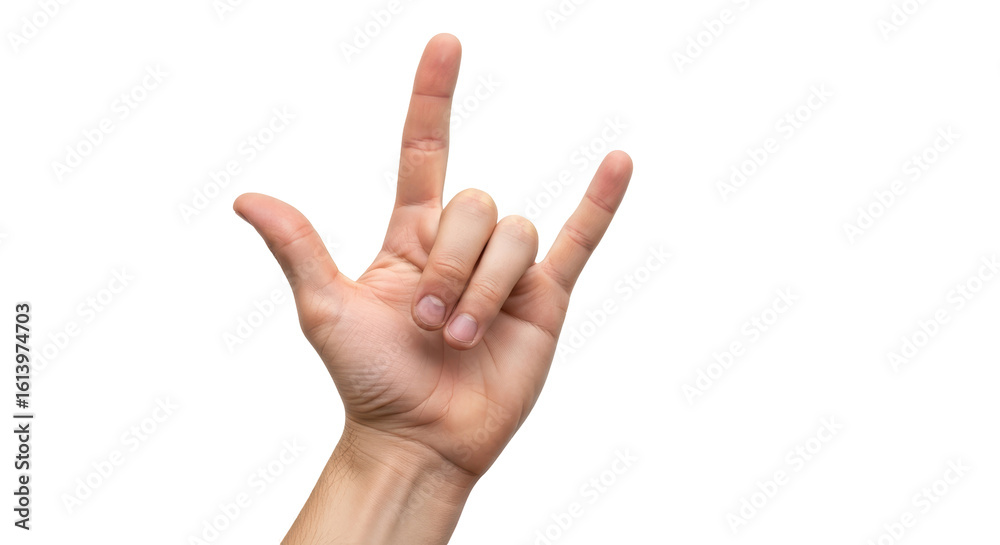 Isolated Hand Sign I Love You Isolated Hand Sign I Love You