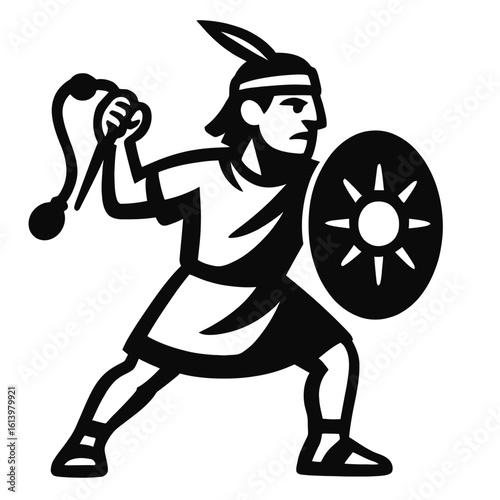 Guerrero Inca Vector