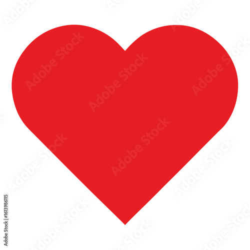 red heart on white background Free Download red heart on white background - GFXLoad