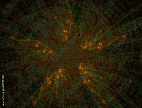 Imaginatory fractal abstract background Image