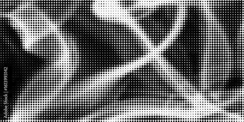 Background with monochrome dot texture. Polka dot pattern template. Background with black dots - stock vector dots basic background dots
