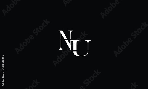 NU,U,N,N,U,U,N abstract, letters, logo, monogram, style, symbols, ambitions, icons, 
