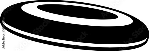 Flying Disc Vector

