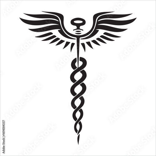 caduceus medical symbol