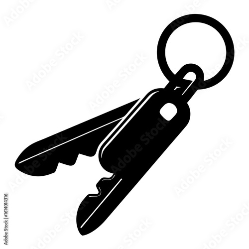 Keychain Multitool for Travel Use