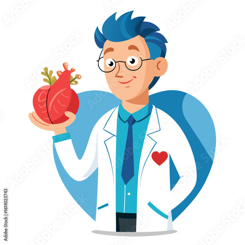 doctor with heart
