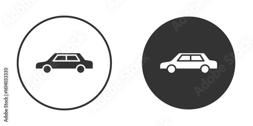 Car side view icon