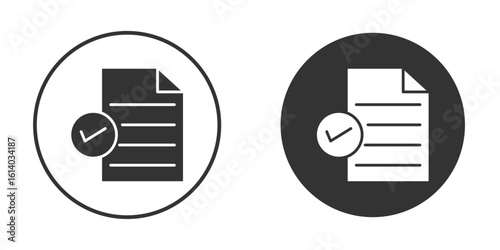 Accept document icon