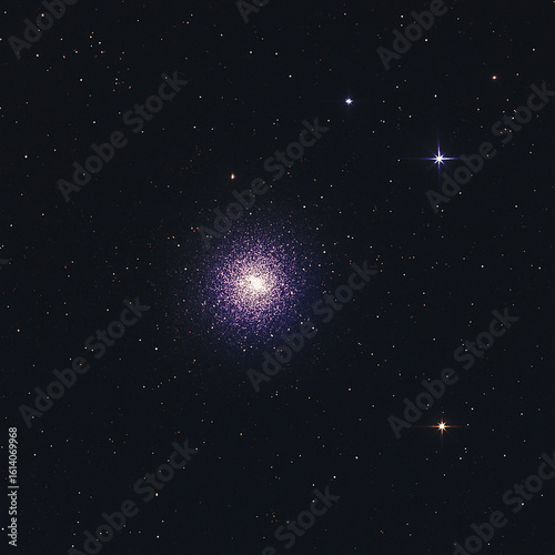 Celestial Bloom: Messier 22 Cluster Amidst the Stars of Sagittarius