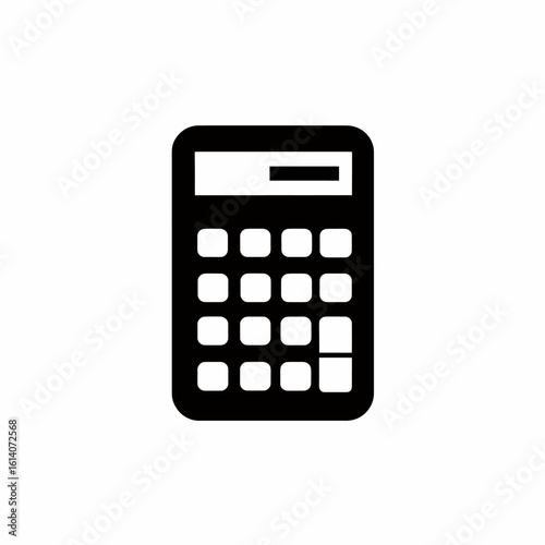 Simple black camera icon on a white background. A flat graphic symbol representing photography, technology, and creative hobbies.