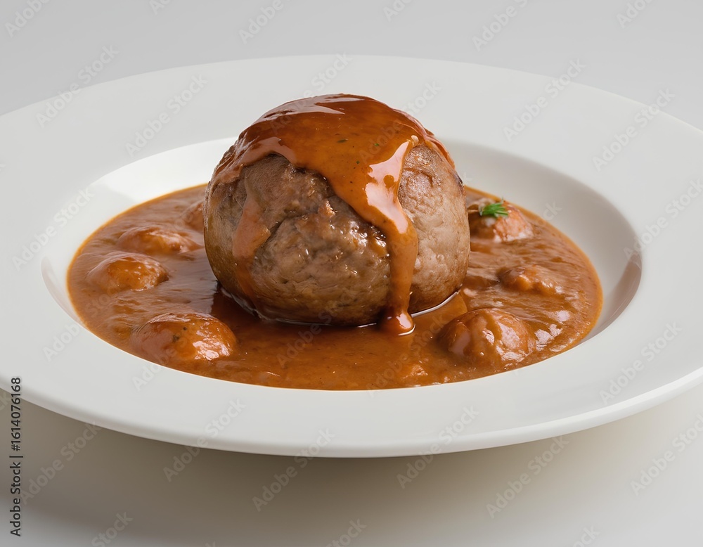Rosemary Glazed Meatball with Gravy and Rustic Sides
Rosemary Glazed Meatball with Gravy and Rustic Sides