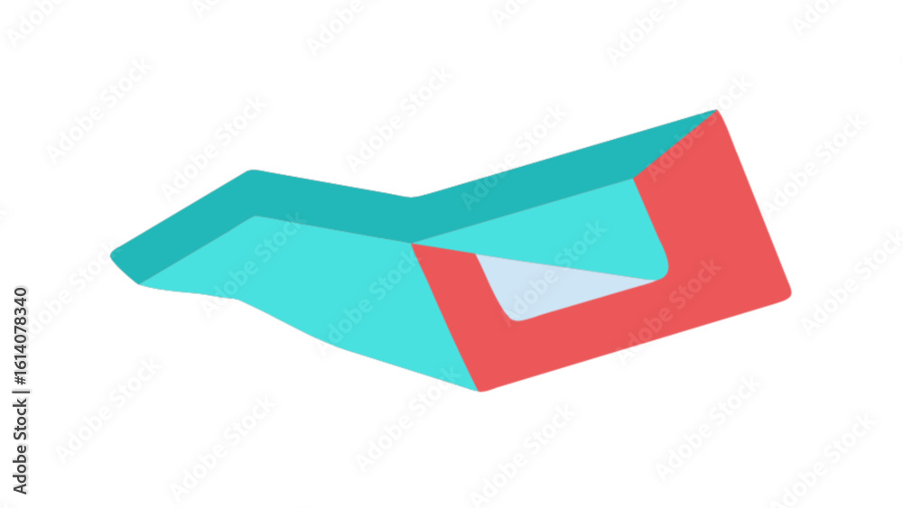 Naklejka premium Abstract geometric shape design vector illustration for modern art and creative graphic design projects online