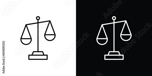 Economies of scale icon. Simple flat symbol. Perfect Black outline pictogram illustration