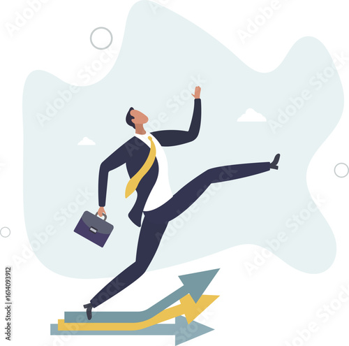 Career decision, choosing direction choices for future opportunity, different path to success,human life.