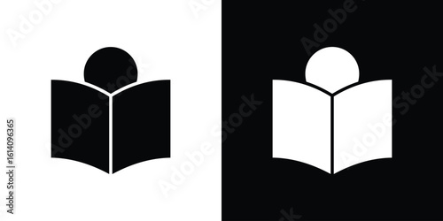 Reading icon symbol for Apps and Branding.