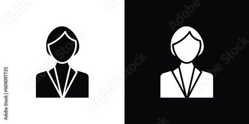 Lawyer icon symbol for Apps and Branding.