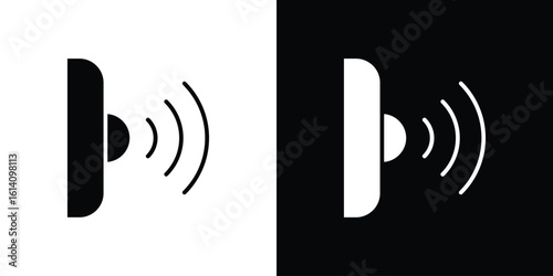 Infrared icon symbol for Apps and Branding.