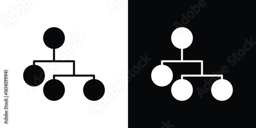 Consolidation icon symbol for Apps and Branding.