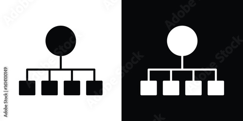 classification icon symbol for Apps and Branding.