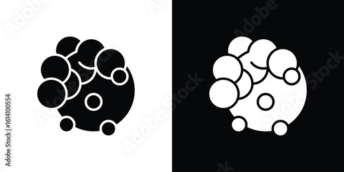 Cancer icon symbol for Apps and Branding.